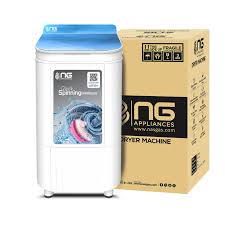 NASGAS NGD-201 Glass Top Spin Dryer 8KG