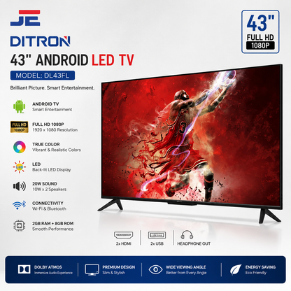 LED DL43FL ANDROID