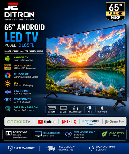 LED DL65FL ANDROID