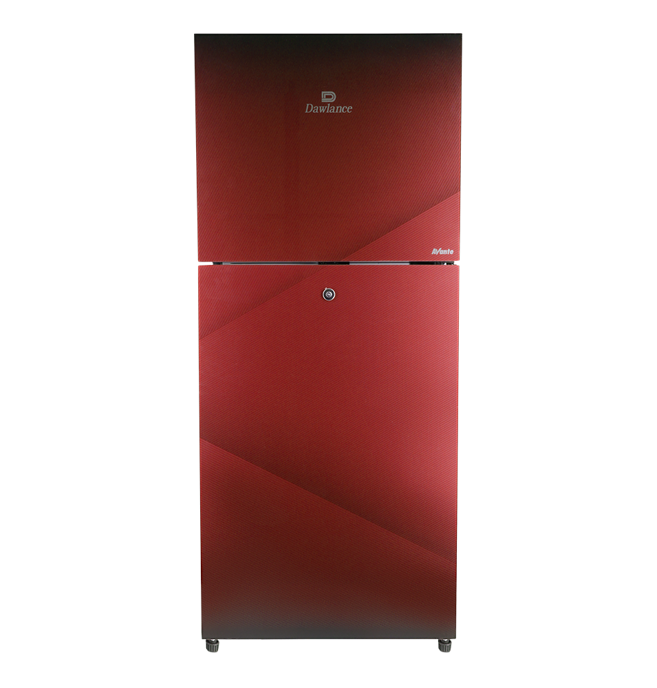 REF 9140WB AVANTE PEARL RED Double Door Refrigerator
