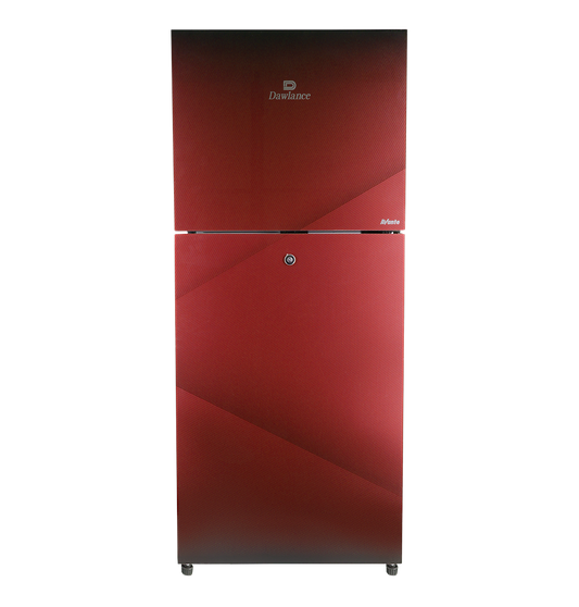 REF 9140WB AVANTE PEARL RED Double Door Refrigerator
