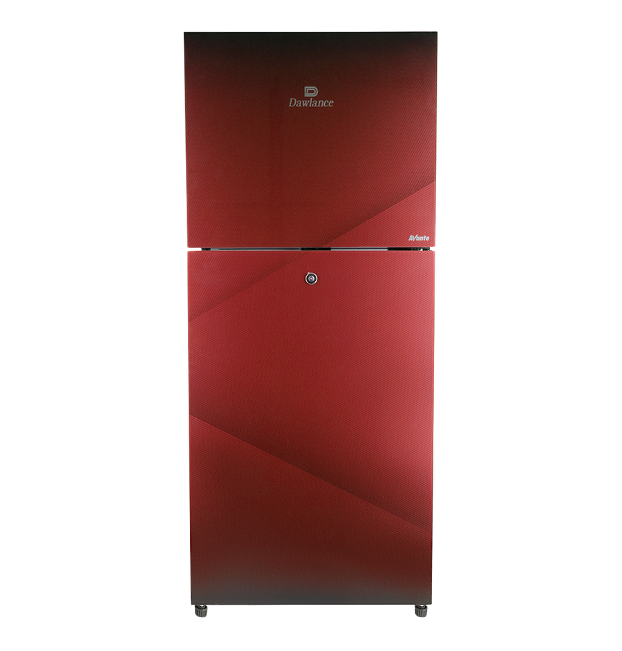 REF 9140WB AVANTE PEARL RED Double Door Refrigerator