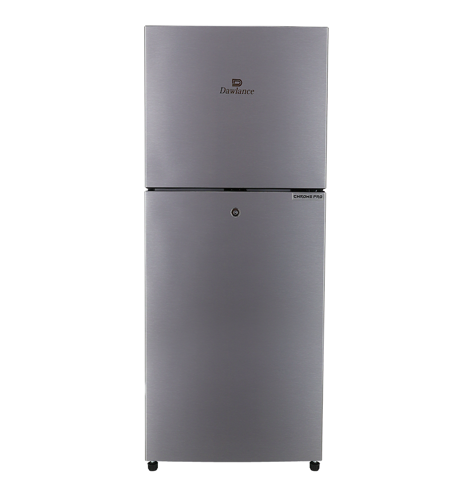 Dawlance REF 9149WB Chrome Pro Hairline Silver Double Door Refrigerator