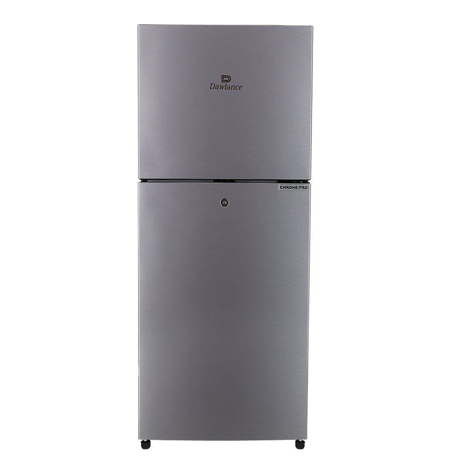 Dawlance REF 9149WB Chrome Pro Hairline Silver Double Door Refrigerator